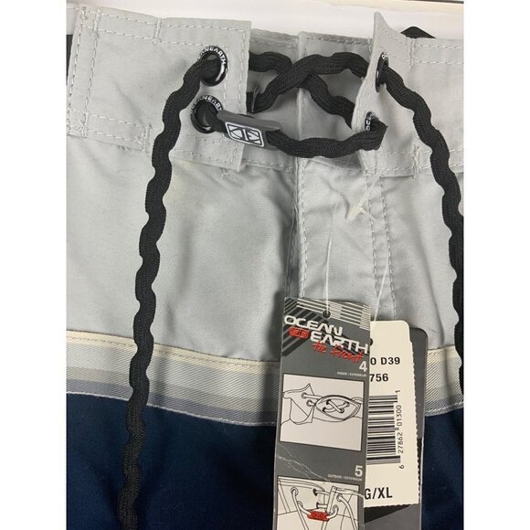 Ocean Earth mens shorts NWT built in lining relaxed style XL - Picture 2 of 13